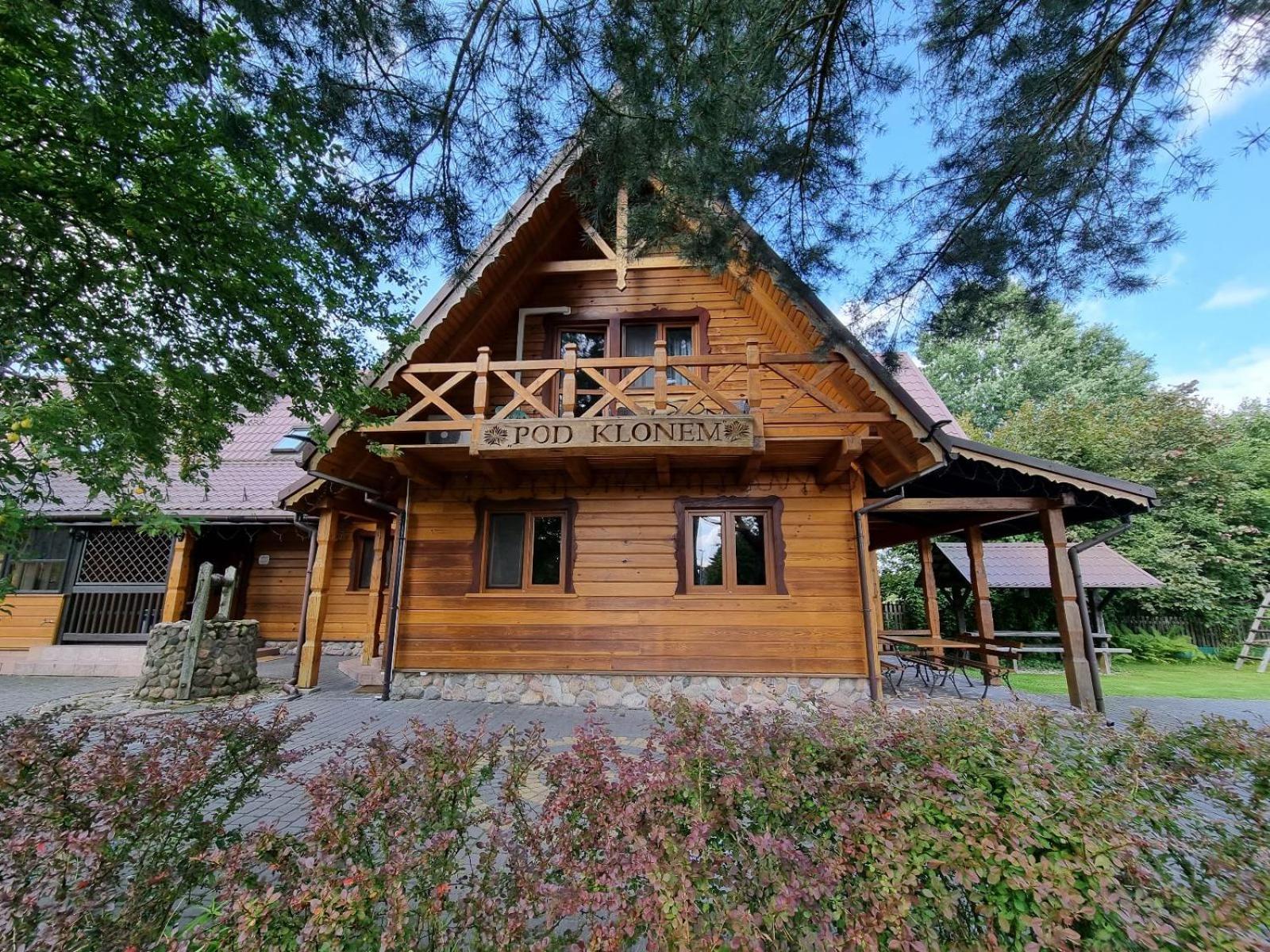 Domek Pod Klonem Agroturystyka Białowieża Exteriör bild